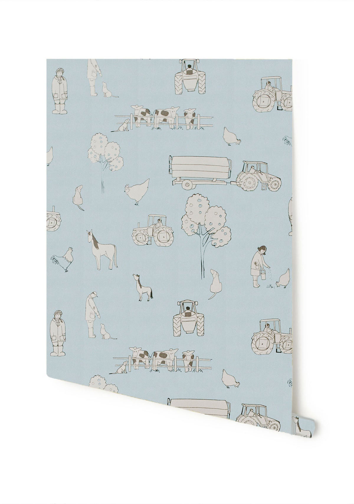 Cluck a Doodle Farm - Light Blue