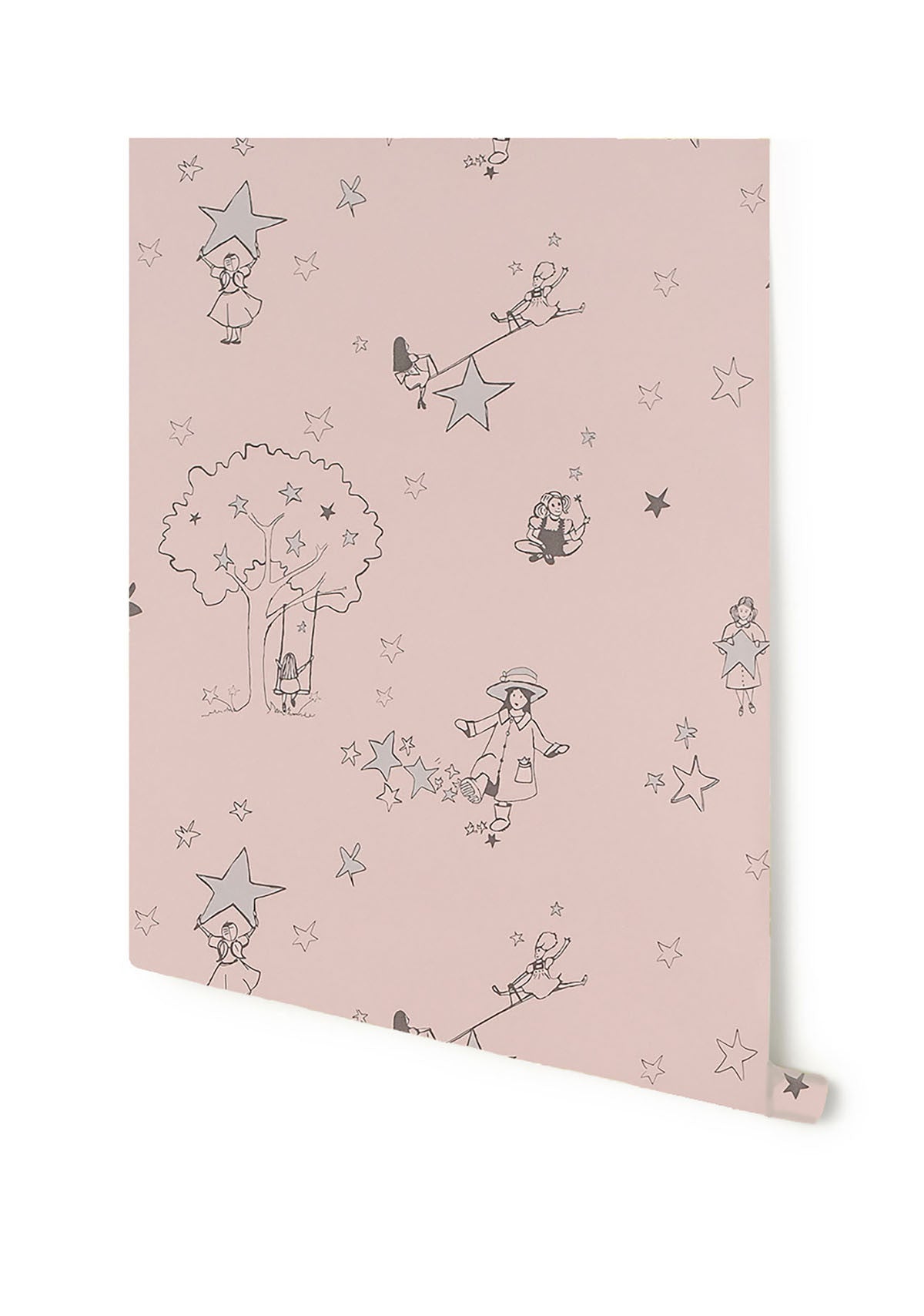 Catch a star- heritage pink & silver