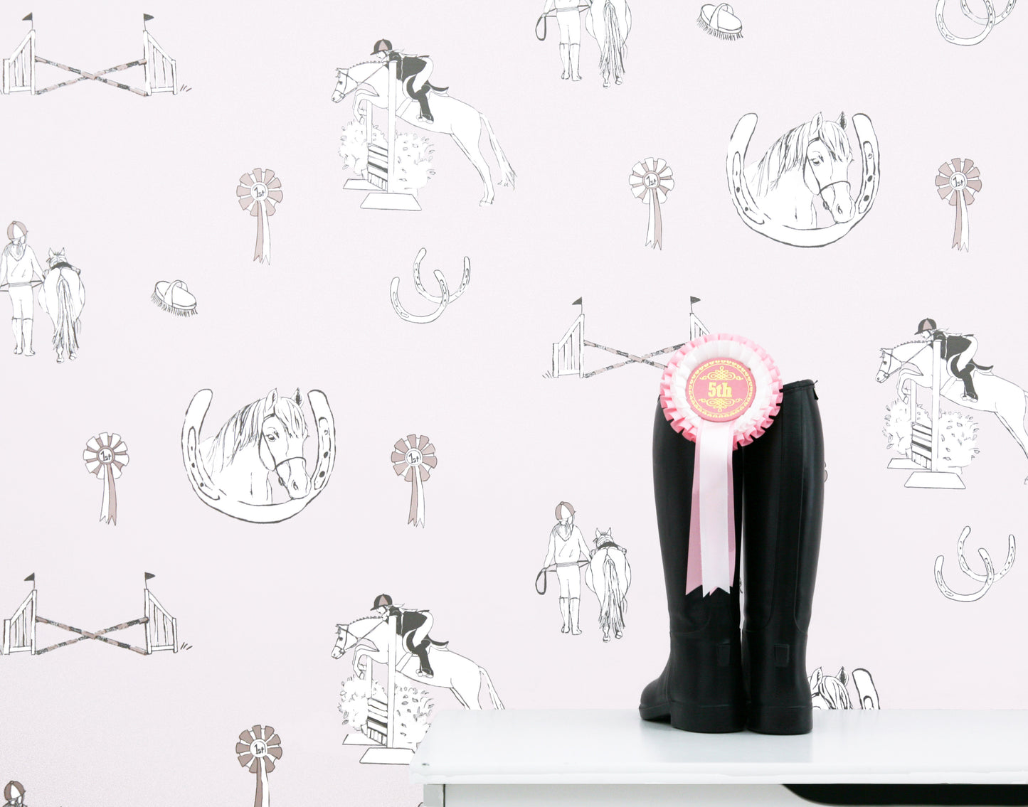Horse Tales Pink on Pink
