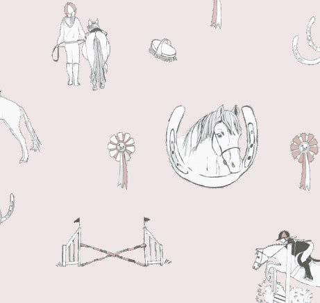 Horse Tales Pink on Pink