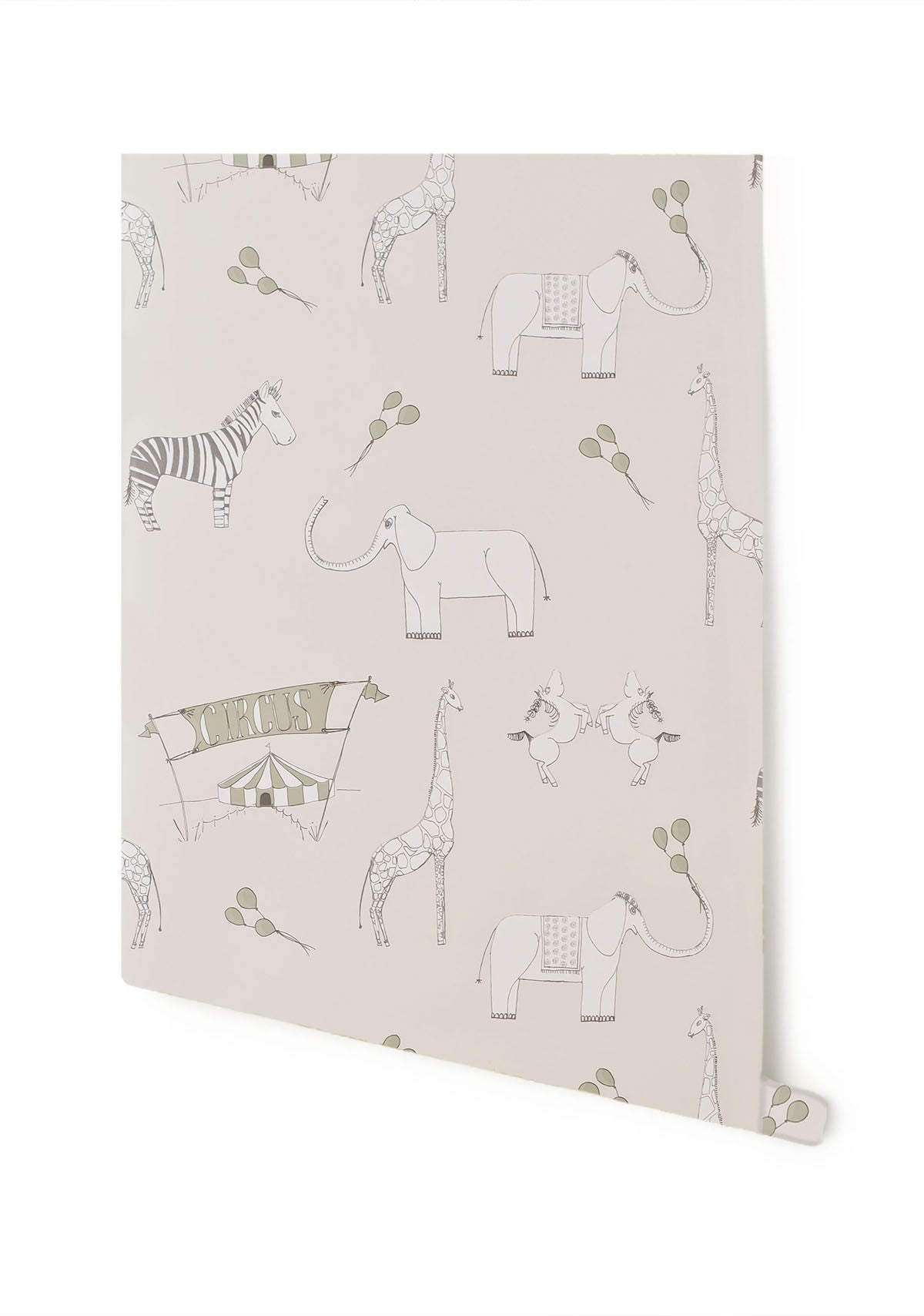 Merry Go Circus - Cream and Green