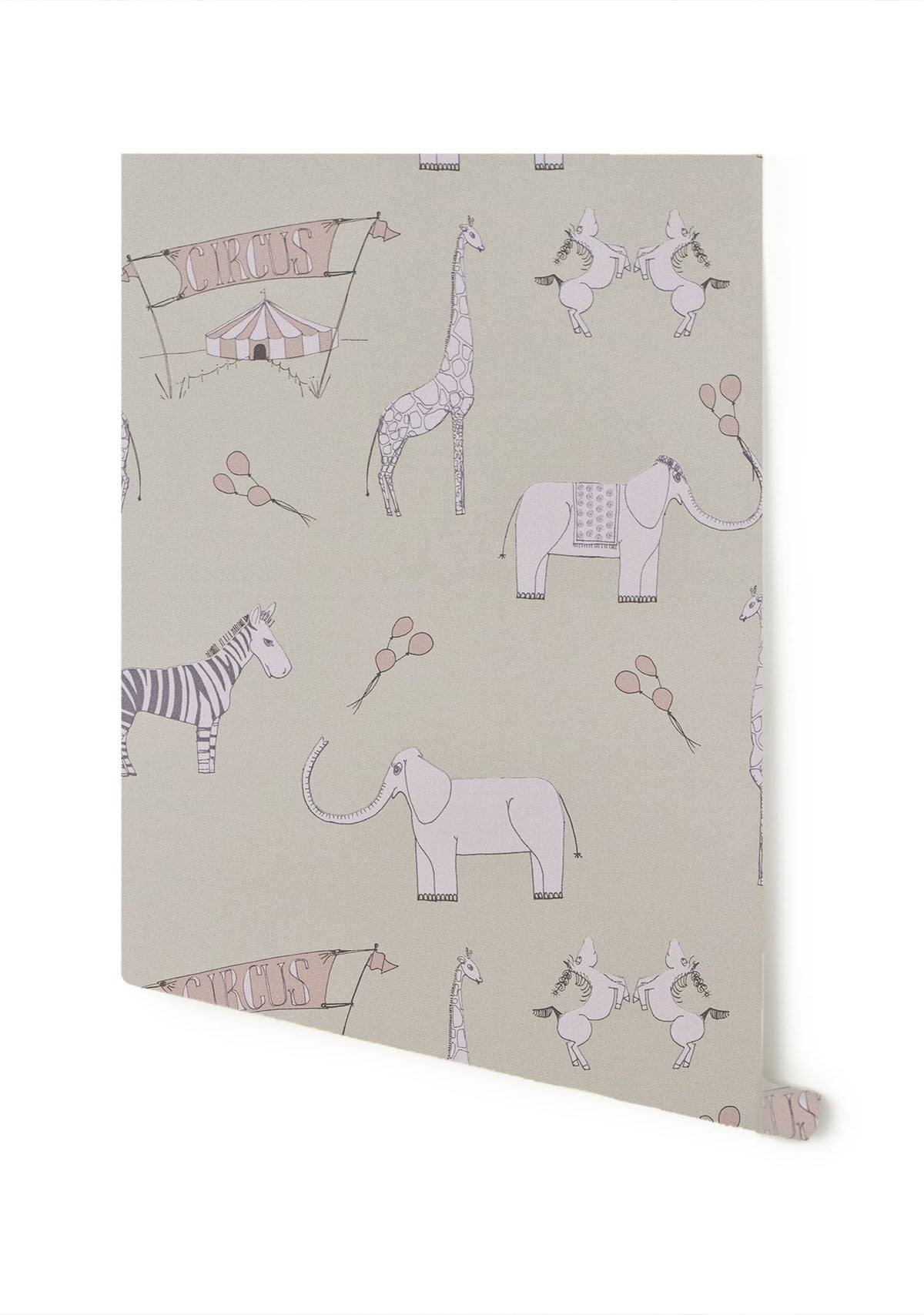 Merry Go Circus - Green and Pink