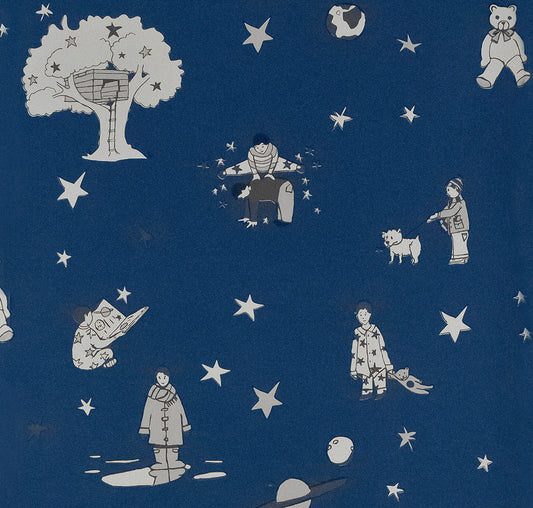 Sample - Once upon a star - Night sky blue